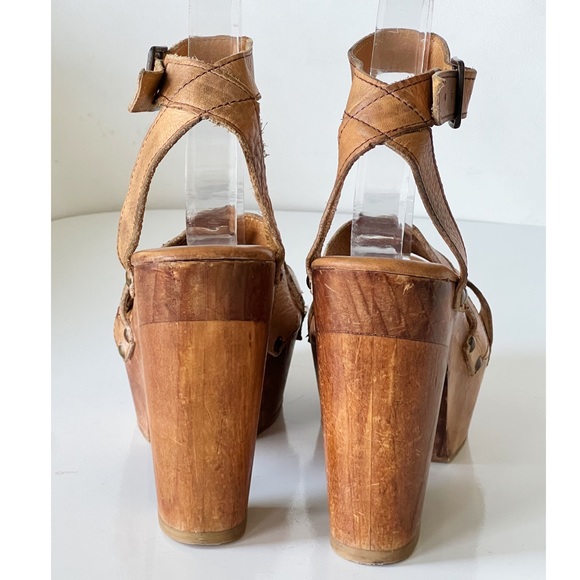 Bed Stu Shoes Bedstu Madeline Chunky Retroinspired Platform Tan